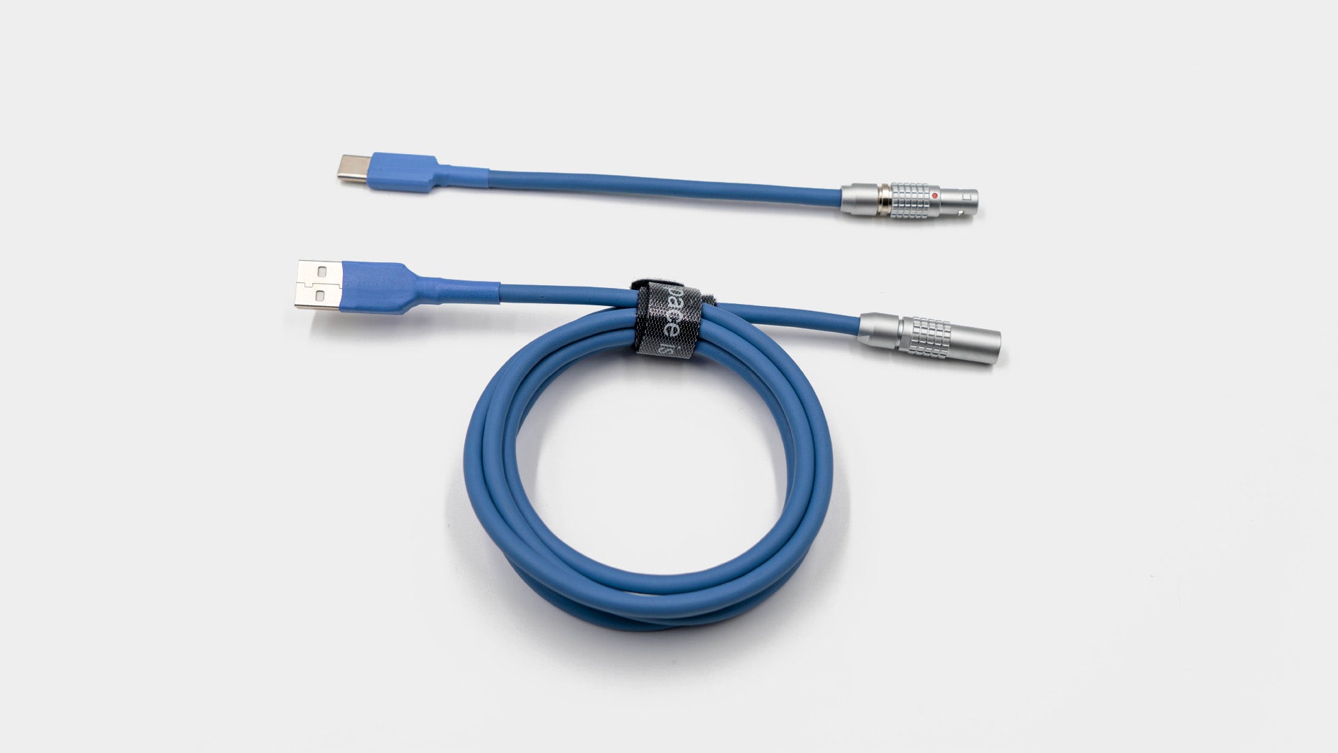 Blue Rubber FLEMO Cable