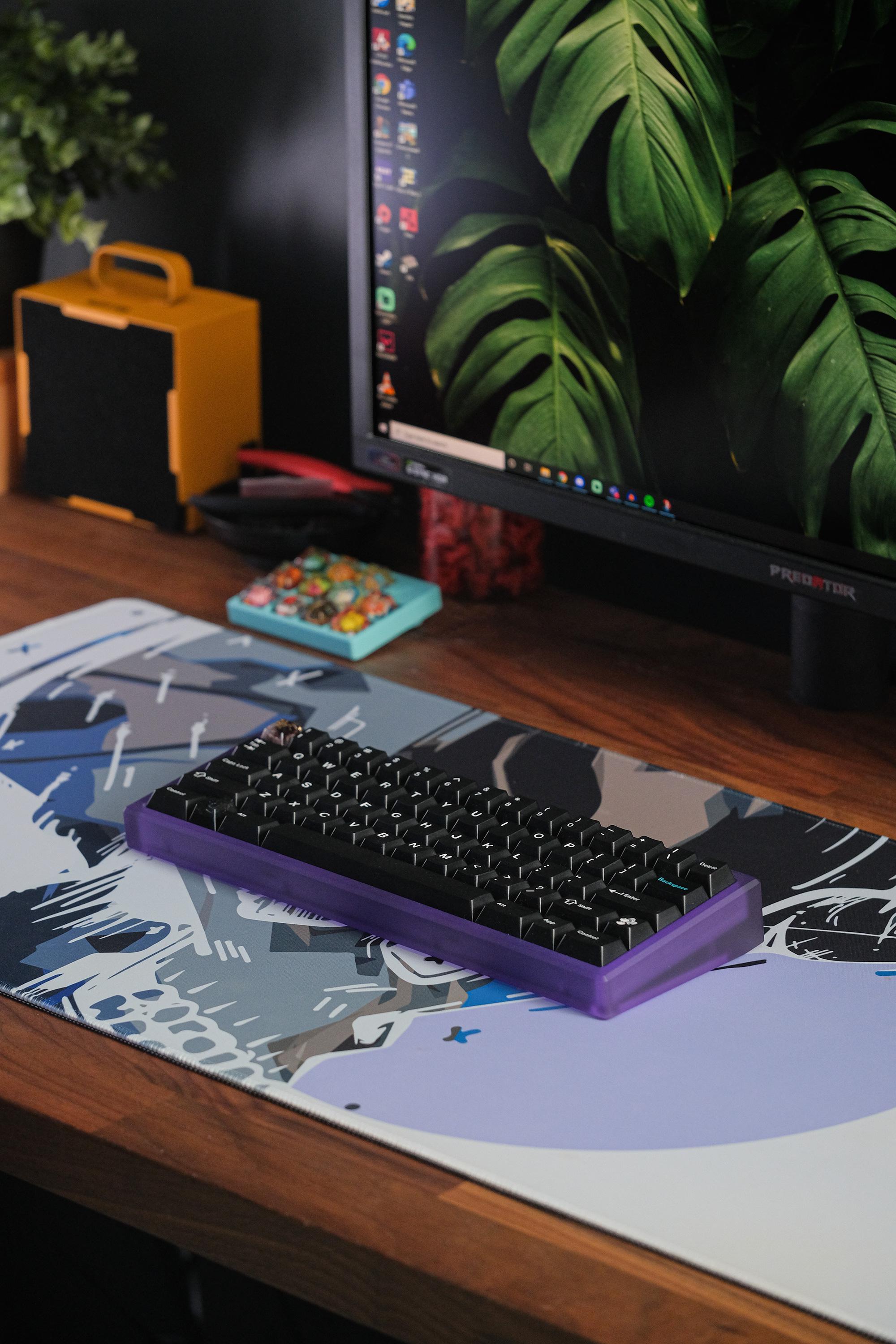 Calamity Skull Desk Pad-mouse pad-Space Cables