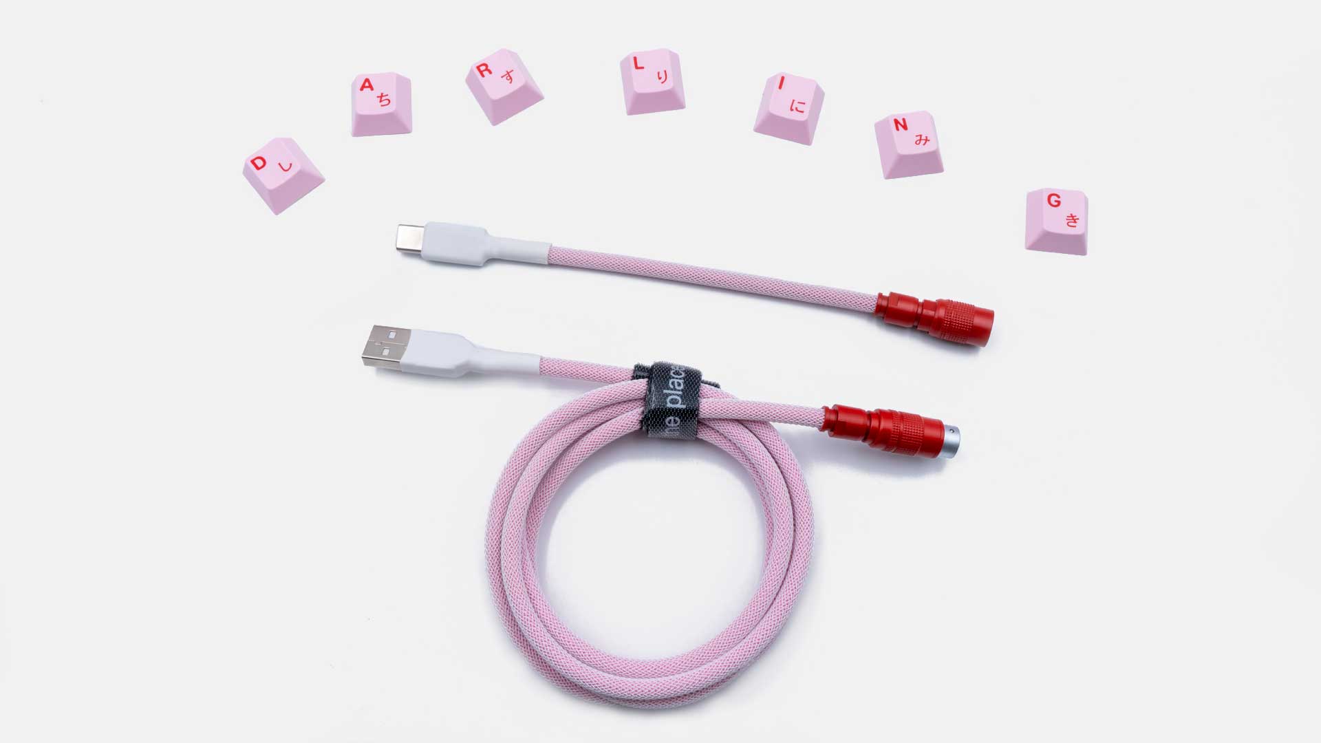 DARLING YC8 CABLE-Space Cables-coiled keyboard cable-coiled usb c cable-coiled cable keyboard