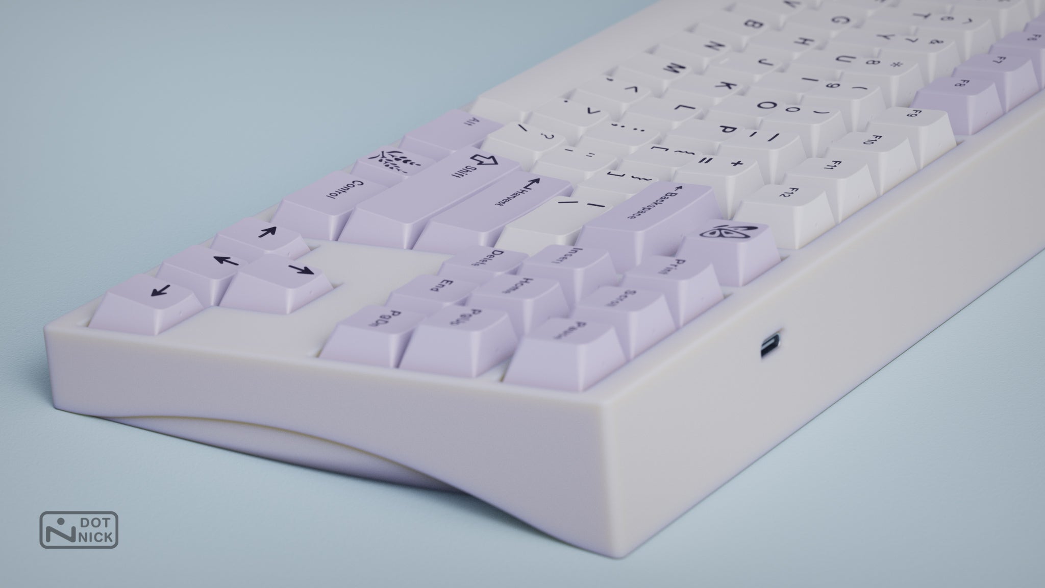 GMK CYL Lavender Keycaps-Space Cables-gmk keycaps-gmk keyboard-custom keycaps-keycaps-keyboard keycaps