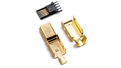 Gold-USB-Mini-B