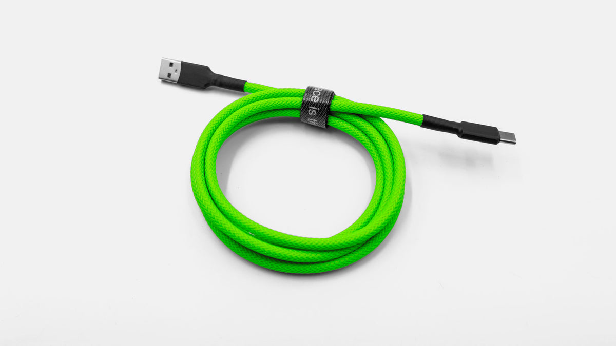 Neon Green MDPC-X Cable (Non-coiled)-Space Cables