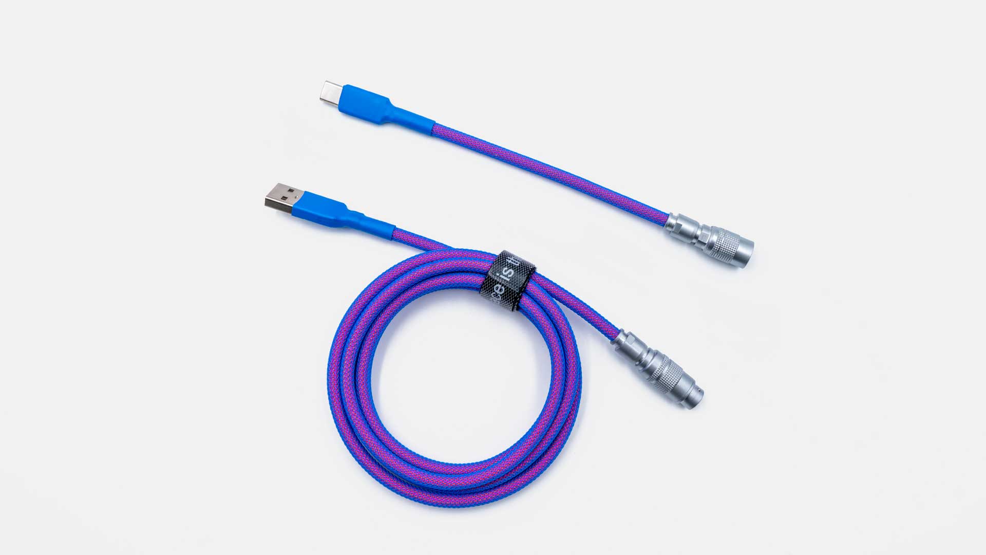 LASER YC8 CABLE-Space Cables-coiled keyboard cable-coiled usb c cable-coiled cable keyboard