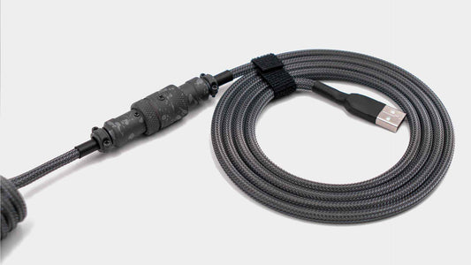 Oblivion Cable-Space Cables-coiled keyboard cable-coiled usb c cable-coiled cable keyboard