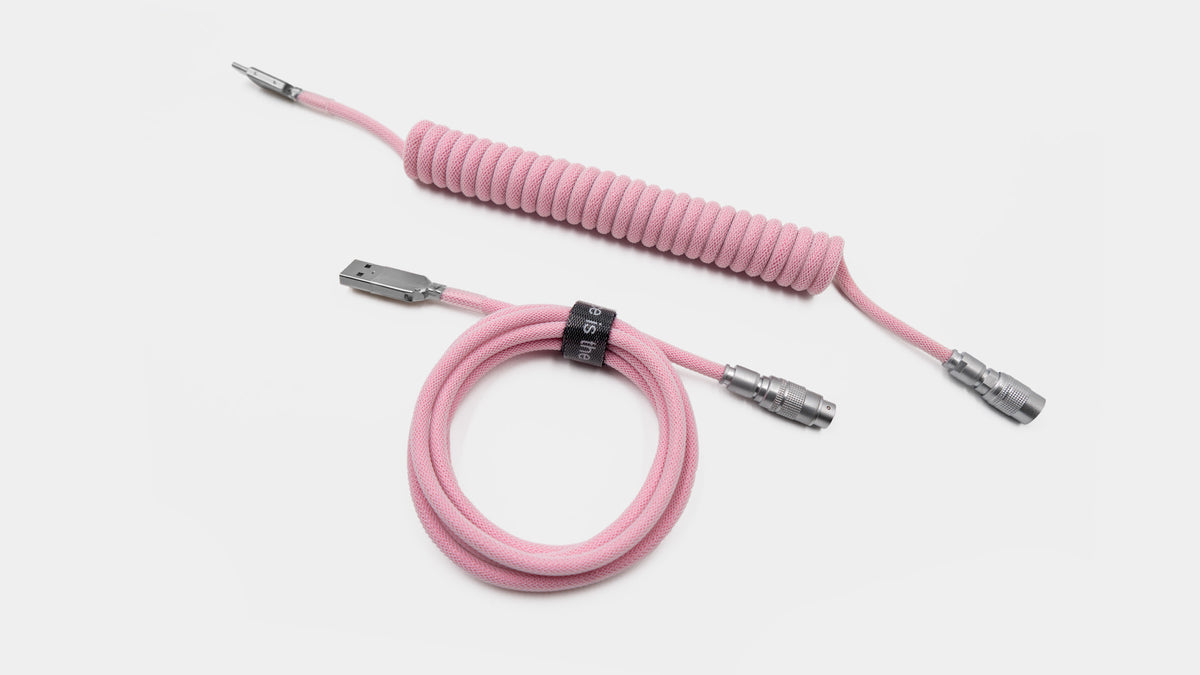 SAKURA DAY YC8 CABLE-Space Cables-coiled keyboard cable-coiled usb c cable-coiled cable keyboard