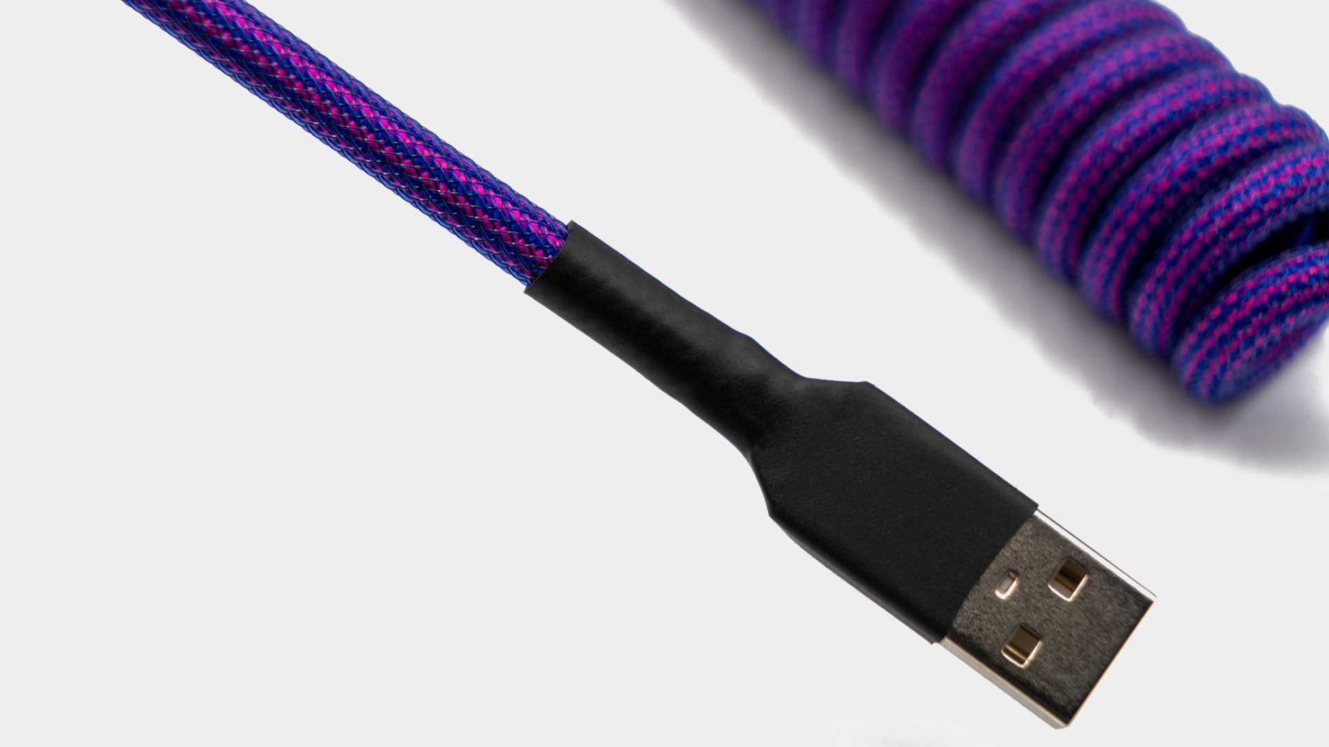 Space Dust Cable-Space Cables-coiled keyboard cable-coiled usb c cable-coiled cable keyboard