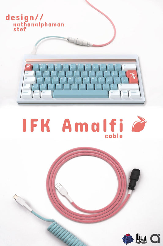 Amalfi Cable-Space Cables-coiled keyboard cable-coiled usb c cable-coiled cable keyboard